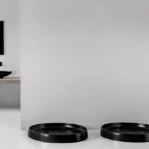 Receveur de douche rond / en céramique