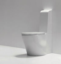WC à poser / monobloc / en céramique / avec...