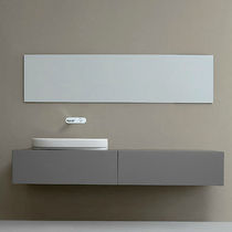 Miroir de salle de bain mural / contemporain...