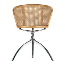 Chaise contemporaine / avec accoudoirs /...