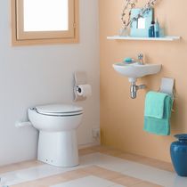 Toilettes à poser / en céramique / avec...