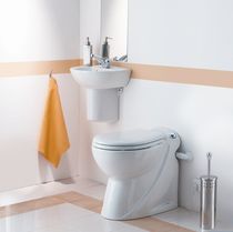 Toilettes à poser / en céramique / avec...