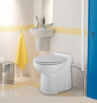 Toilettes à poser / en céramique / avec...