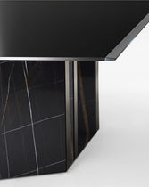 Table de réunion contemporaine / en métal...