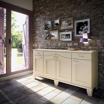 Buffet classique / en bois / blanc