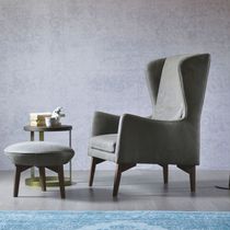 Fauteuil contemporain / en cuir