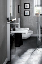 Mosaïque de salle de bain / au sol / en...