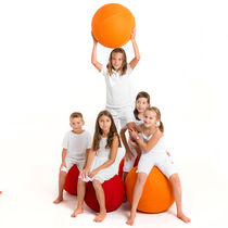 Pouf design Pop / en tissu / pour enfant...