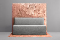 Banquette contemporaine / en tissu / avec...