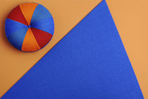 Pouf contemporain / en tissu