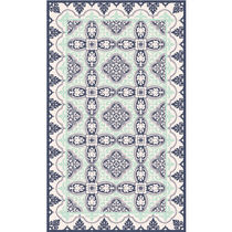 Tapis contemporain / à motif / en vinyle...