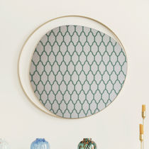 Miroir mural / contemporain / rond / en...