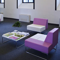 Table basse contemporaine / en acier / en...