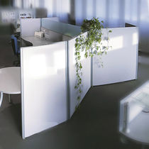 Séparateur de bureau au sol / d'aluminium...