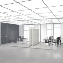 Cloison fixe / vitrée / de bureau / à usage...