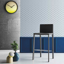 Chaise de bar contemporaine / tapissée /...