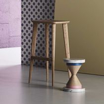 Tabouret de bar contemporain / en chêne...