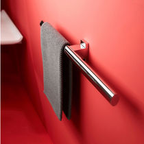 Porte-serviettes 2 barres / mural / en aluminium
