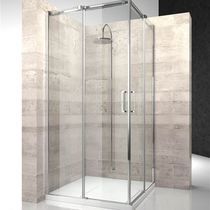 Cabine de douche en verre / d'angle / avec...