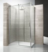 Cabine de douche en verre / d'angle / avec...