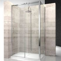 Cabine de douche en verre / d'angle / avec...