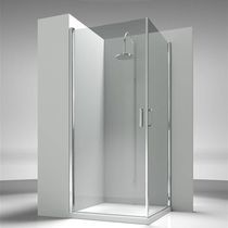 Cabine de douche en verre / d'angle / avec...
