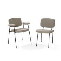 Chaise contemporaine / avec accoudoirs /...