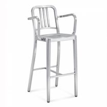 Chaise de bar contemporaine / avec accoudoirs...