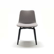 Chaise contemporaine / tapissée / en tissu...