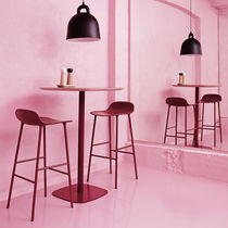 Tabouret de bar contemporain / en chêne...