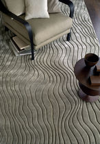 Tapis contemporain / à rayures / en laine...