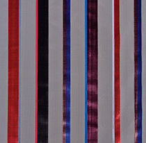 Tissu d'ameublement / à rayures / en acrylique