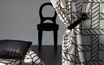 Tissu pour rideaux / à motif / en soie /...