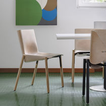 Chaise contemporaine / en métal / en bois...
