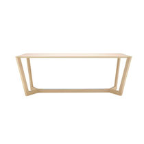Bureau en bois / en acier inoxydable / contemporain...