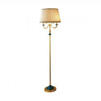 Lampe sur pied / de style / en laiton