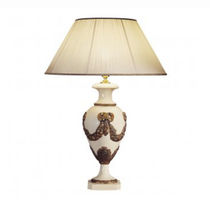 Lampe de table / de style / en tissu / en...
