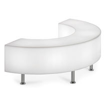 Pouf contemporain / en tissu / en polyéthylène...