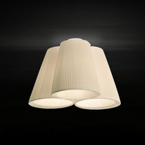 Plafonnier contemporain / en tissu / à LED...