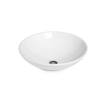 Vasque à poser / ronde / en céramique /...