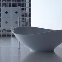 Baignoire à poser / ovale / en Pietraluce®