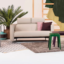 Canapé compact / contemporain / en cuir...