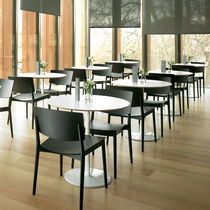 Table bistrot contemporaine / en aluminium...