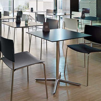 Table bistrot contemporaine / en aluminium...