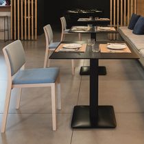 Table bistrot contemporaine / en aluminium...