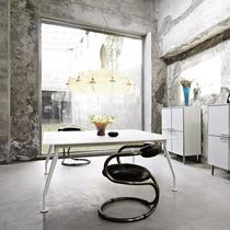 Table de réunion contemporaine / en bois...