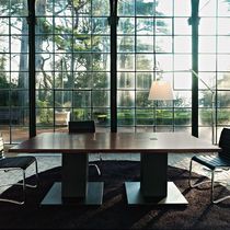 Table de réunion contemporaine / en bois...