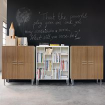Buffet haut / contemporain / en bois / modulaire