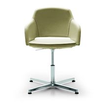 Chaise de bureau contemporaine / avec accoudoirs...