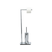 Brosse de toilettes en laiton chromé / de...